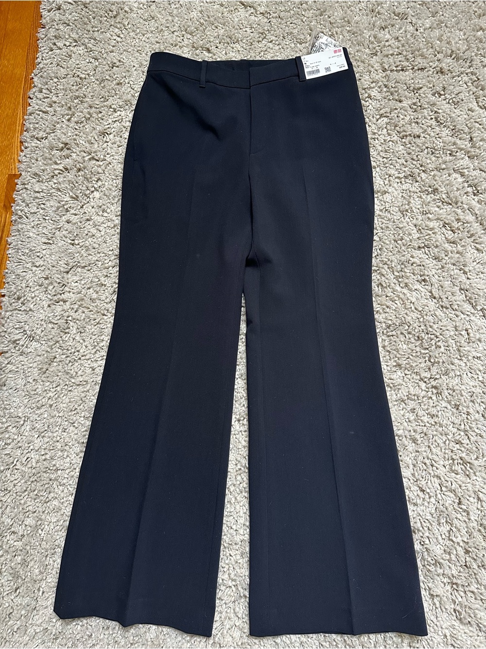 Uniqlo Navy Flare Dress Pants